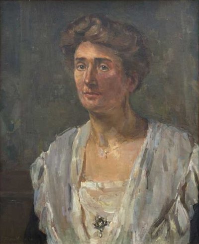 Portrait of Henriette van Heukelom-van den Brandeler by Floris Verster